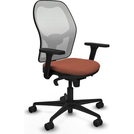 Piqueras y Crespo 3D036N0 Chaise de bureau blanc ergonomique (1/3)