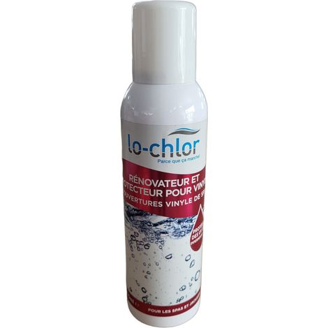 Rénovateur et protecteur vinyle 200 ml – Protection contre humidité et soleil – Barrière anti-moisissures – Entretien couverture spa – Lo-Chlor (1/5)