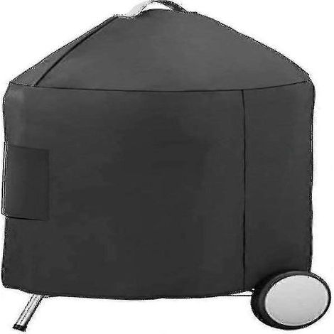 Grillöverdrag för Weber 57cm Premium kolgrillar, Sunlifer kolgrill, kraftigt vattentätt kettle grillöverdrag, bleknings- och UV-beständigt (1/4)
