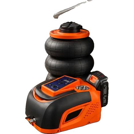 Elektrische Scherenbühne, maximale Höhe 116 cm, minimale Höhe 18 cm, Tragfähigkeit 5 Tonnen, Fernbedienung, LED-Licht (1/5)
