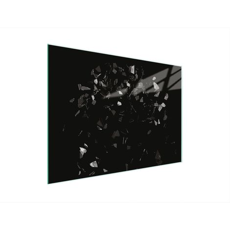 Glasschneidebrett 30x22 schwarz (1/5)