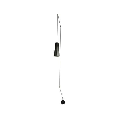 Applique Nowodvorski DOVER nero metallo/compensato GU10