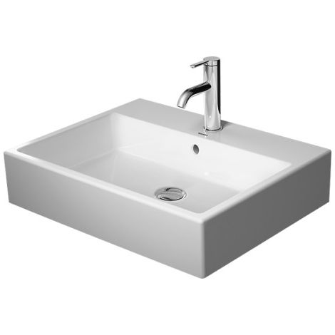 Duravit Vero Air top basin 50x47cm, sans trop-plein, avec banc de