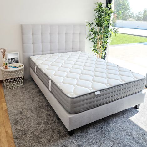 Matelas mousse HR + mémoire 160x200 cm - ZEN