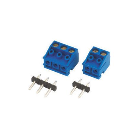 Morsettiera a circuito stampato 10.876/3 morsettiera 3 Morsetti 5 mm Electro DH 8430552091997