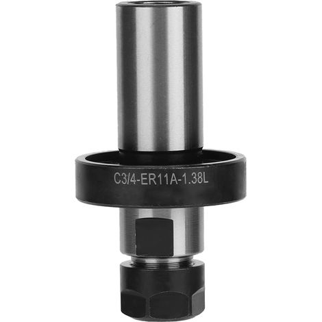 Rallonge profilée pour mandrin de serrage, outil d'allongement pour machine à sculpter, pièce 3/4 po C3/4-ER11A-1.38L (1/5)