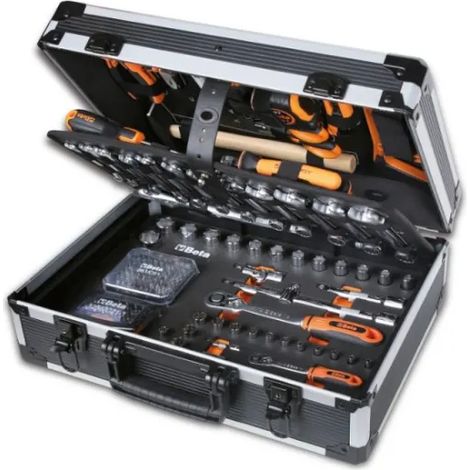 Beta BW 2056E Valigia portautensili con assortimento 163 Pz. (1/5)