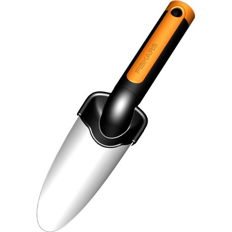 Transplantoir, Longueur: 27 cm, Lame en acier inoxydable, Noir/Orange, 1000727 (1/5)