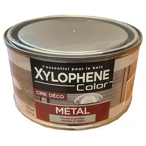 XYLOPHENE Cire Déco Métal Wengé Or 0,25 L (1/2)