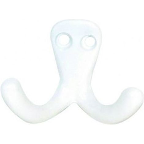 Crochet double aluminium blanc - CHRISLIGNE CADAP