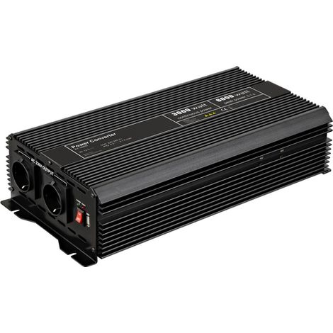 Cambio Richter, Goobay, de 12 V/230 V , 3000 W Cambio Richter, Goobay,