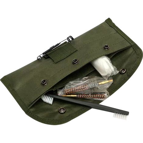 Kit de brosses de nettoyage pour tuyaux multifonction, fil d'acier, avec sac de rangement (1/5)