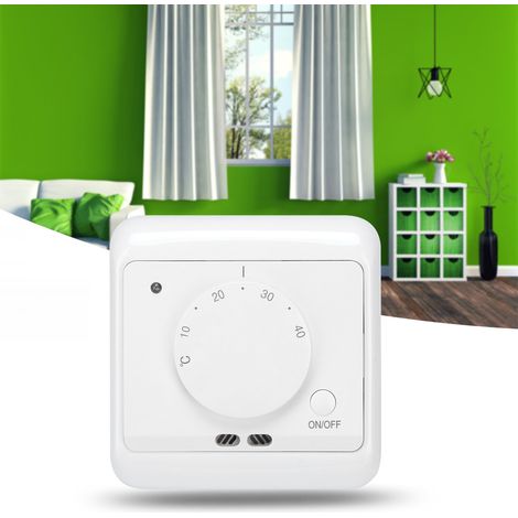 Thermostat de chauffage électromécanique mural 230 V 16 A (1/5)