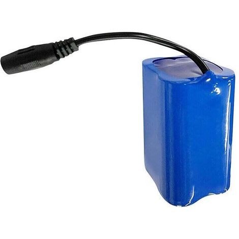 SABIR – Batterie rechargeable 7.4V 5200mAh – Temps de travail 2h – Charge rapide 10h – Type 18650 pour bateau à appâts (1/5)