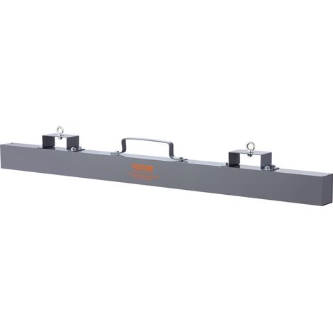 Balai Magnétique Suspendu pour Chariot Élévateur Force de 42,2 kg Balayeuse Magnétique 1520x77x200 mm Outil de Ramassage Magnétique Antirouille pour Objets Métalliques Ferrailles Atelier Garage (1/5)