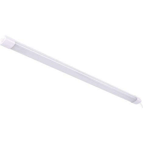 Luminaire de garage linéaire étanche à la poussière blanc 121 cm LED 36 W IP65 FRODO Struhm (1/2)