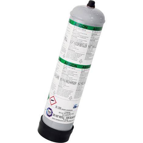 BOMBOLA GAS Ar SALDATRICE MAG SALDATURA 1Lt NON RICARICABILE DECA