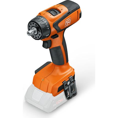 Trapano avvitatore a batteria Fein ASCM 18 QSW AS senza mandrino, in confezione di cartone (1/4)