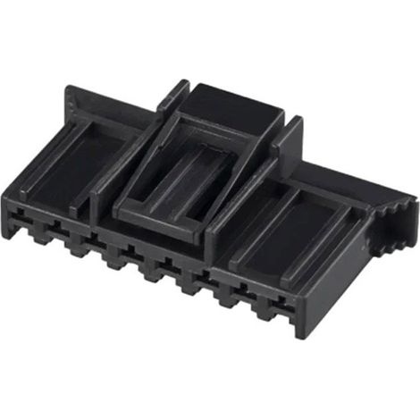 Connettore Sicma maschio 8 vie nero