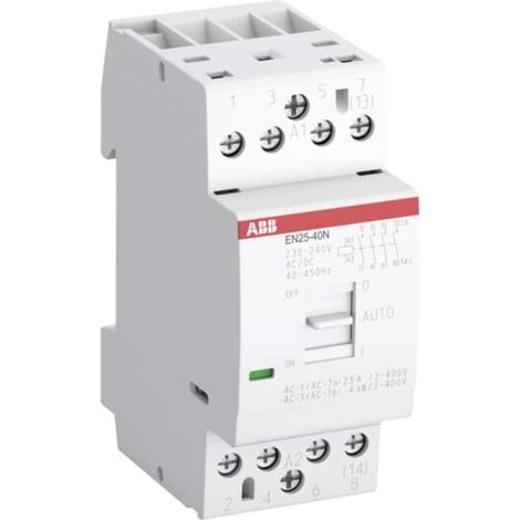 ABB EN25-40N-06 contattore elettromeccanico neutro 25A