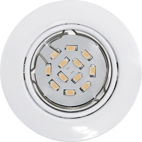 Eglo PENETO Faretto da Incasso 5 W, Argento,  87 mm, set di 3 (1/4)