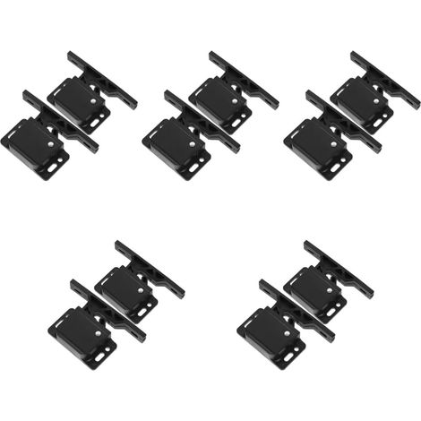 Lot de 10 loquets tiroir pour portes placard camping, car (1/5)
