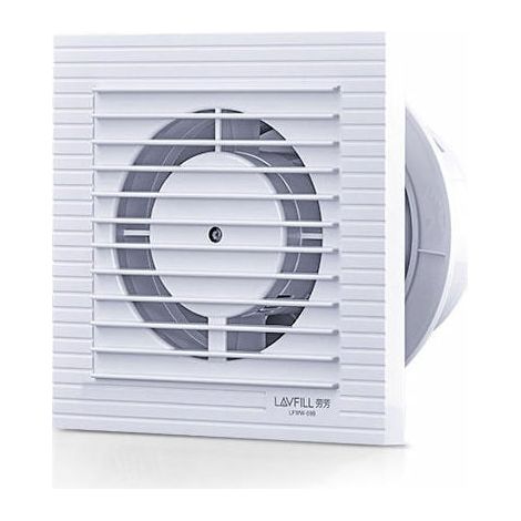Ventilateur D Extraction - 120 mm - 16 W - 220 V 50 Hz - Clapet Anti Retour - Pour Salle De Bain Bureau Chambre Cuisine - 1 Unite