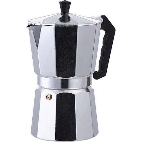 1 cafetière à piston type Moka, en acier inoxydable, pour café italien et cubain, design octogonal, 4 tailles disponibles (1/5)