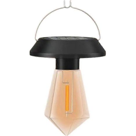 Lampe de camping solaire portable LED verte (2025)-Online Store
