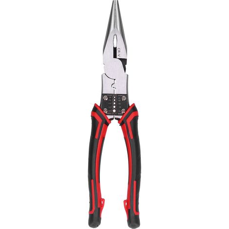 Pince coupante latérale à bec effilé, corps en acier au chrome-vanadium, pince à cisaillement de fil (230 mm, 5 vitesses) (1/5)