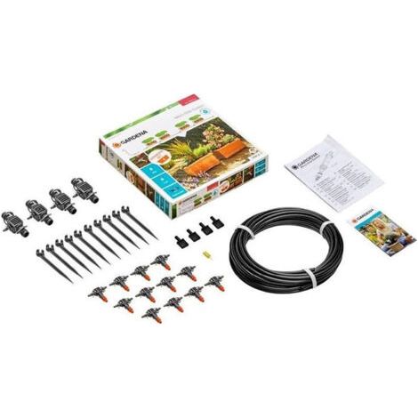 Lot Irrigation goutte à goutte 16mm: 50 tés + 50 coudes + 50 jonctions + 10 bouchons Accessoire et raccord goutte à goutte