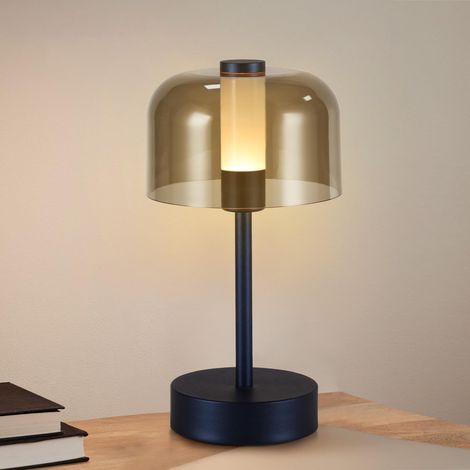 Lampe LED bleue – Tactile – Sans fil – Rechargeable – Dimmable – Veilleuse – Bureau/table de nuit