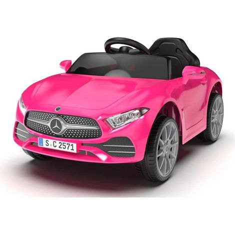 Macchina Elettrica per Bambini 12V Mercedes CLS Small Rosa