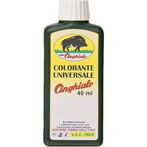 CINGHIALE - COLORANTE UNIVERSALE 40ML VERDE BOSCO (1/2)