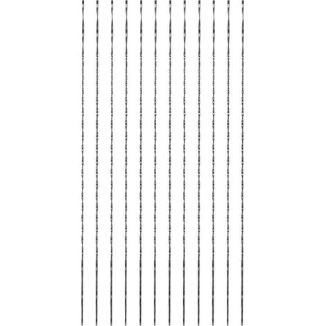 Lot de 12 lames de scie à chantourner avec dents en spirale pour bois métal plastique sciage sculpture (7) (1/4)