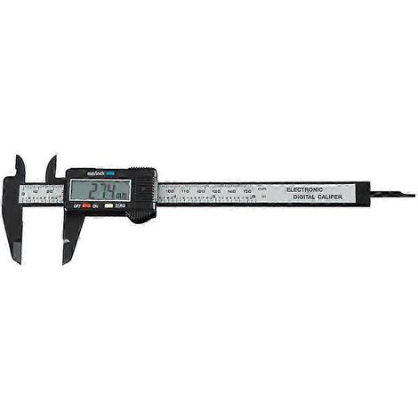 Pied à coulisse numérique électronique 0-6 avec micromètre et grand écran LCD, arrêt automatique