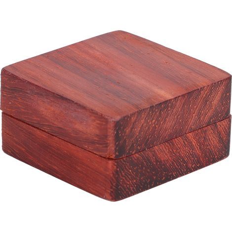 Gitarrenplektrum-Box aus Holz mit 2 Plektren aus rotem Palisanderholz – Musikinstrumentenzubehör (1/5)