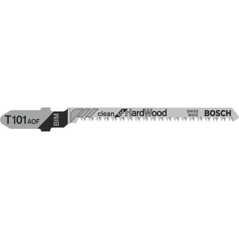 Bosch PRO Hardwood clean curve T101AOF Stichsägeblatt, 83 mm, 3 Stück