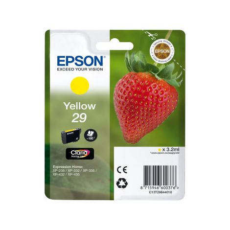Epson 29 cartouche jaune pour imprimante jet d'encre (1/2)