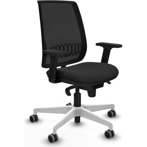 Chaise de bureau piqueras y crespo Alares noir bras réglables (1/2)