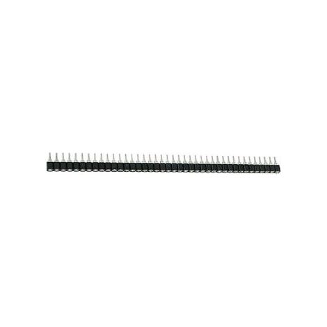 Barrette femelle pour ci, simple rangee a 40 contacts, pas 2 54mm