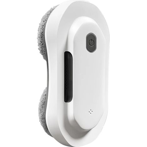 (Blanc) Robot nettoyeur de vitres télécommandé par aspiration, robot laveur de vitres (1/5)