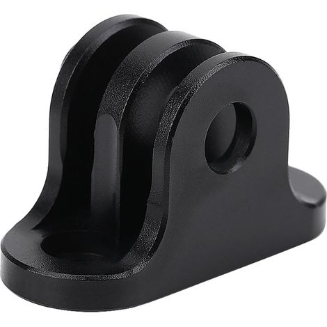 Support de fixation métallique pour compteur de vélo, adaptateur pour caméra GoPro (noir) (1/5)