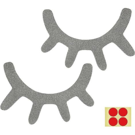 Sticker mural décoratif amovible, compatible avec chambre d'enfant, chambre à coucher, bureau, magasin, doré, 1 paire décorative (1/5)