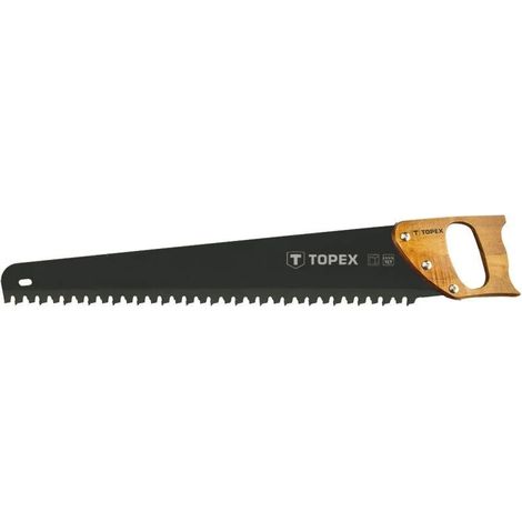 Scie manuelle Topex 10A760 600 mm pour le béton cellulaire