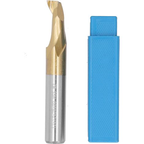 Einschneider-Schaftfräser M2 aus HSS-Stahl, metrisch, 12x12x25x80 mm