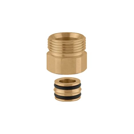 Anschlussstück mit O-Ring-Dichtung zur Verwendung mit den 3/4"-Serien 347, 679 und 680. Caleffi 383550  Messing