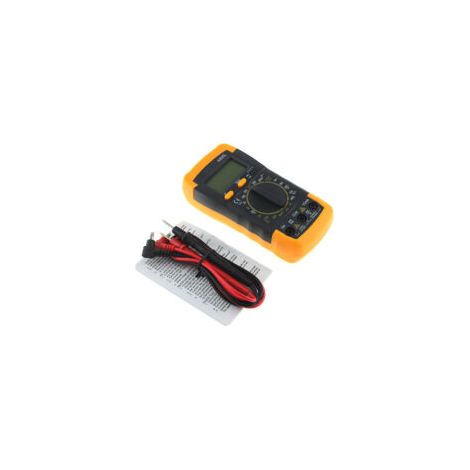 A830L Digitales LCD-Multimeter AC/DC Amperemeter Voltmeter Tester mit Hintergrundbeleuchtung - Crezuo