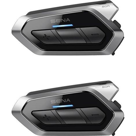 Sena 50R Motorrad-Intercom Mesh 2.0, BT 5.0, FM, Harman Kardon (2 Stück) (1/5)