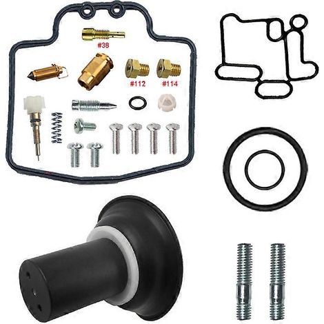 Kit de réparation de carburateur pour scooter YAMAHA MAJESTY YP125E 5XL 5D8 (2003-2009) - Pièces détachées pour membrane et flotteur réparation et diaphragme (1/5)